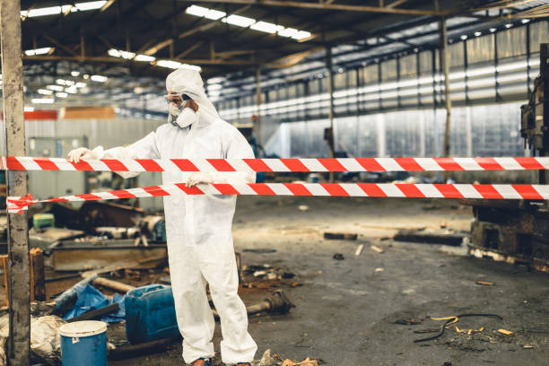 Professional Biohazard technician working in Wyncote, PA